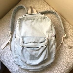 American Apparel Denim Backpack